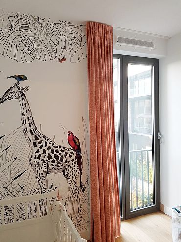 gordijnen babykamer Swirl 454