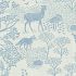 Forest animals lichtblauw
