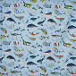 Whale pacific blauw